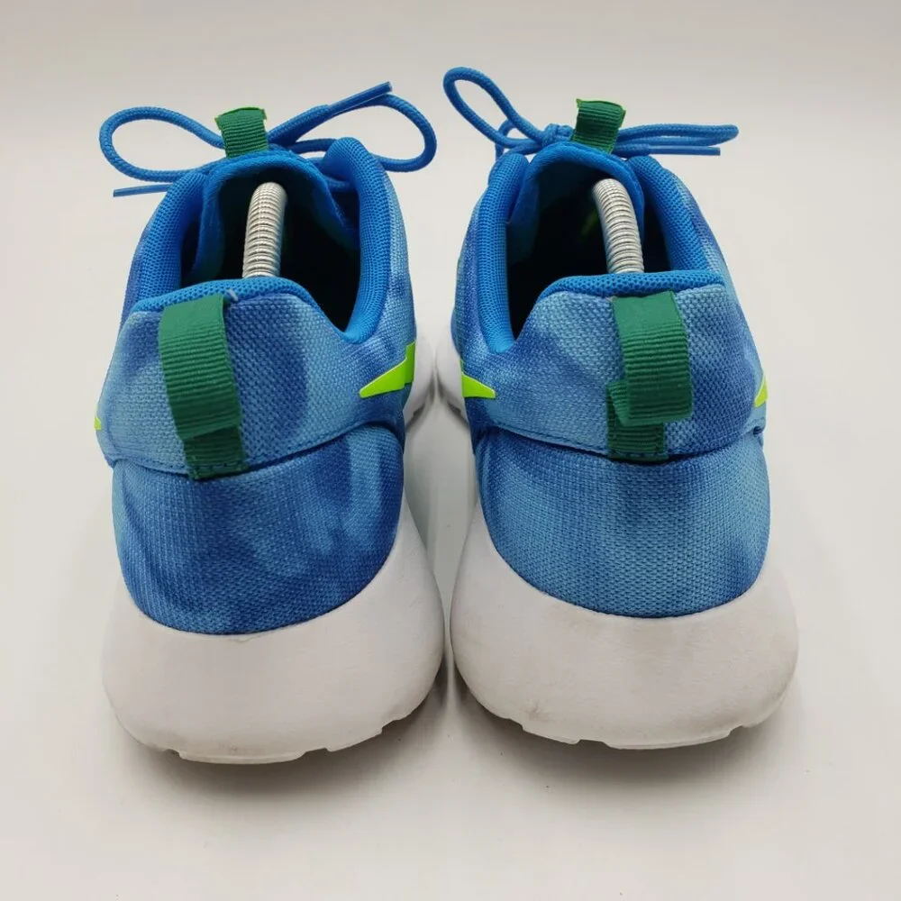 Nike Roshe Run Sneakers 11 Mens Lace Up Running Electric‎ Blue